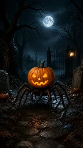 Pumpkini Spyderini preview
