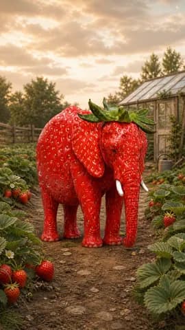 Elefante Fragola preview